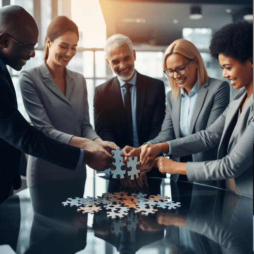 Svlgmedia Realistic Photo Of Diverse Team Of Business People St B6d4497b 3ad8 4aa9 9042 F7c4b735daeb E1696977471248.png